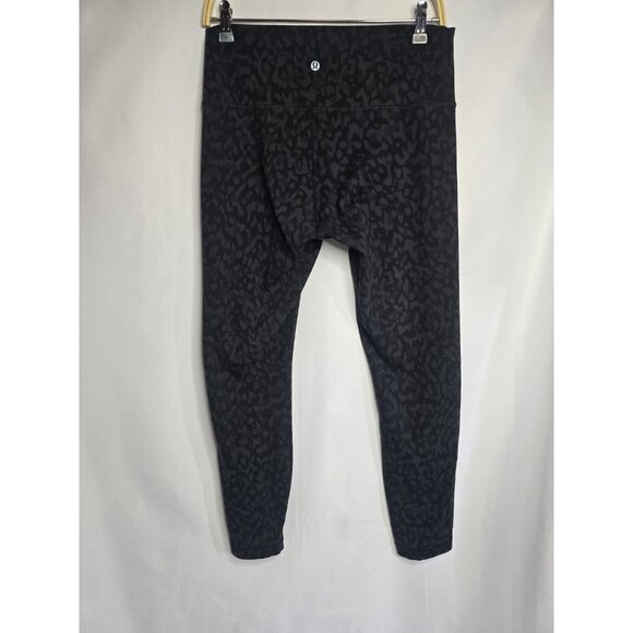 Lululemon Wunder Train High-Rise Tight 25"Formation Camo Deep Coal Multi Sz 12 - Picture 1 of 10